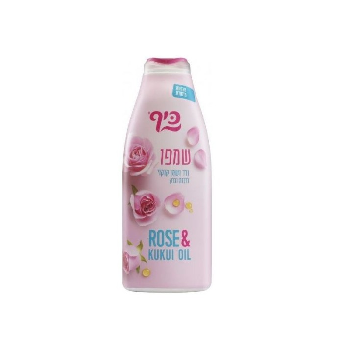 Sampon, Keff, Ulei de Trandafir &amp; Ulei de Kukui, pentru hidratare, 500 ml