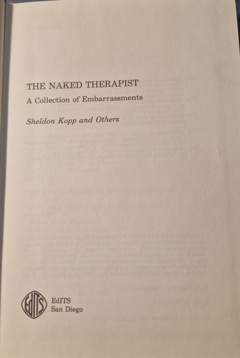 The naked therapist Sheldon Kopp