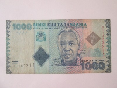 Tanzania 1000 Shilingi 2020(2023) foto