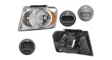 Far Dodge Durango, 01.2008, montare fata, stanga, Tip USA; tip bec H13+PY27/7W; manual; Omologare USA; halogen, Eagle Eyes, 55078017AF; 55078017AG;