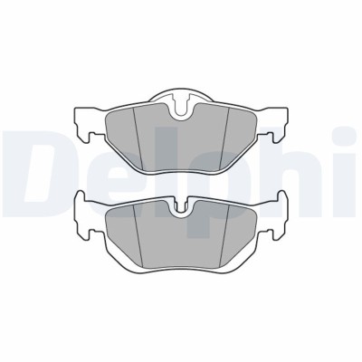 DELPHI LP3618 set placute frana,frana disc foto