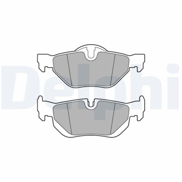 DELPHI LP3618 set placute frana,frana disc