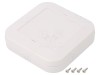 Carcasa universala TAKACHI WP10-10-3G, IP67, ASA, Gri deschis, 100x100x25mm