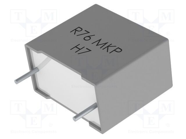 Condensator KEMET R76 100nF 2kV THT 27,5mm polipropilenă