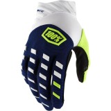 Manusi cross/atv 100% Airmatic alb/albastru navy marime M