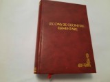 JACQUES HADAMARD LECONS DE GEOMETRIE ELEMENTAIRE LEGATE DE LUX 2 VOL ,1931 RF5/3