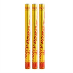 Set 3 lansatoare Confetti Party Popper cu folie aurie multicolor, 75 cm