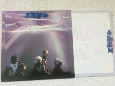 sky 4 forthcoming 1982 disc vinyl lp muzica rock progresiv ariola records VG+ foto