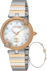 Ceas Dama, Just Cavalli, Glam Chic JC1L197M0105, Set cu Bratara - Marime universala foto