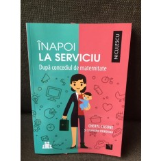 Inapoi la serviciu dupa concediul de maternitate - Cherly Casone, Stephanie Krikorian