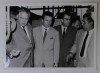 FOSTUL MINISTRU GOGU RADULESCU IN VIZITA LUCRU LA RUBBER RESERACH INSTITUTE , FOTOGRAFIE DE PRESA , ANII &#039; 70
