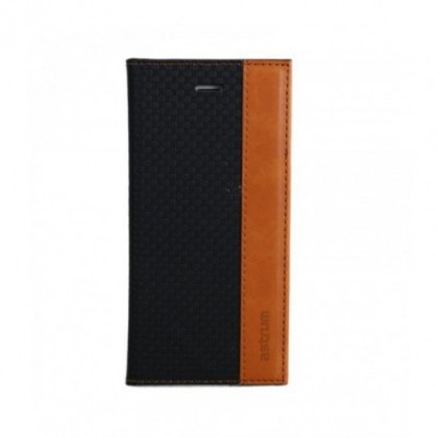 Husa Flip Astrum FC Diary Apple iPhone 6/6s Plus Negru foto
