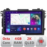 Navigatie Honda HR-V 2013-2018 Android Octa Core Ecran 2K QLED GPS 4G 4+32GB 360 KIT-hr-v+EDT-E409-2K CarStore Technology