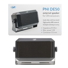 Resigilat : Difuzor extern PNI DE50 5W pentru statii radio CB cu mufa de 3.5 mm