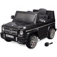 Ma?inu?a ride-on SUV Mercedes Benz G65, 2 motoare, negru foto