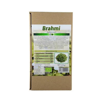 Pulbere Brahmi Bio 125 grame Deco Italia foto