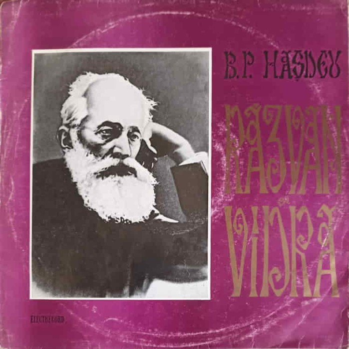 Disc vinil, LP. R&amp;#259;zvan &amp;#350;i Vidra-BOGDAN PETRICEICU HASDEU-240244