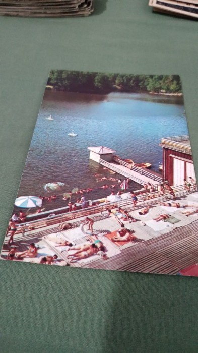 CARTE POSTALA SOVATA -LACUL URSU CIRCULATA