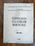 Tehnologia culturilor horticole - Bujor Manescu, autograf / R4P3F, Alta editura