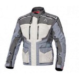 Geaca moto textil Adrenaline Orion, bej/gri, marime M