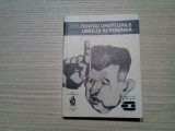 PENTRU DREPTURILE OMULUI IN ROMANIA - V. Frunza - O. MAVRODIN ( caricaturi) 1990