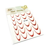 Autocolant pentru unghii French Nail Stickers 5D, SD-1927