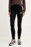 EA7 Emporio Armani colanti culoarea negru, cu imprimeu, AF12484.7W000426