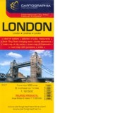 Harta turistica si rutiera Londra