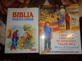 Biblia povestita copiilor +Credinta crestina pe intelesul celor mici / cu ilustratii / pretul este peste ambele carti
