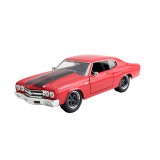 Masinuta Fast and Furious Dom&#039;s Chevy Simba, 21 cm, scara 1:24, metal, 3 ani+