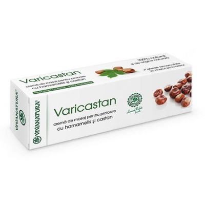 Crema Masaj Picioare Varicastan Viva Natura 75ml foto