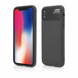 Husa Vetter pentru iPhone XS, X, Smart Case Easy Grip, Negru