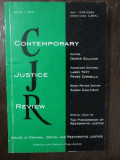 Contemporary justice review vol.1