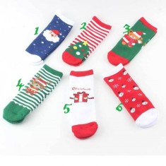 Sosetele pentru bebelusi - Merry Christmas (Marime Disponibila: 3-6 luni