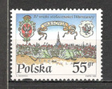 Polonia.1996 400 ani Capitala Varsovia MP.310, Nestampilat