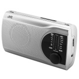 Cumpara ieftin Radio JVC RA-E321S, tuner analogic FM/AM, mufa jack pentru casti, argintiu