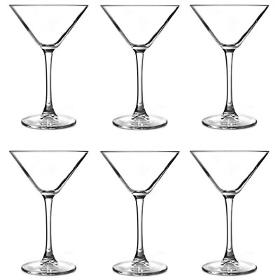 Set 6 Pahare din Sticla Incolora 230 ml, Pasabahce Enoteca, pentru Martini, cu Picior, Pahare Martini, Pasabahce Pahare, Pahare Enoteca, Pahare cu Pic foto