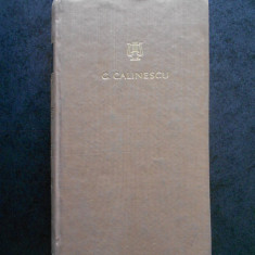 GEORGE CALINESCU - OPERE volumul 9 SUN. TEATRU (1971, editie cartonata)