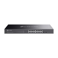 Switch 16 porturi RJ45 Gigabit, 2 x SFP Gigabit, L2 Management, 1U - TP-Link Omada SG2218 SafetyGuard Surveillance