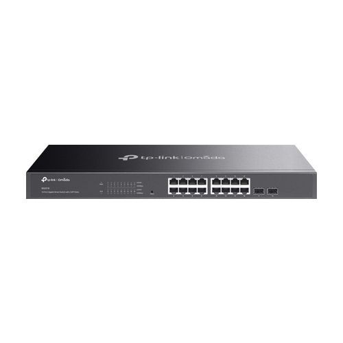 Switch 16 porturi RJ45 Gigabit, 2 x SFP Gigabit, L2 Management, 1U - TP-Link Omada SG2218 SafetyGuard Surveillance