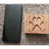 lemn masiv Sculptat, matriță de embrisat pielea. 7 de 7cm