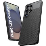 Husa Alc Mobile auto focus carbon compatibila cu Samsung Galaxy S25 Ultra