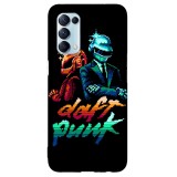 Husa compatibila cu Oppo A31 model Daft Punk, Silicon, TPU, Viceversa, Transparent, Carcasa
