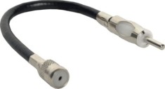Adaptor antena DIN mufa ISO soclu cu cablu foto