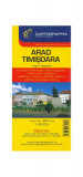 Hartă rutieră Arad-Timișoara - Paperback - *** - Cartographia Studium, 2024