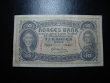 NORVEGIA 10 KRONER 1941