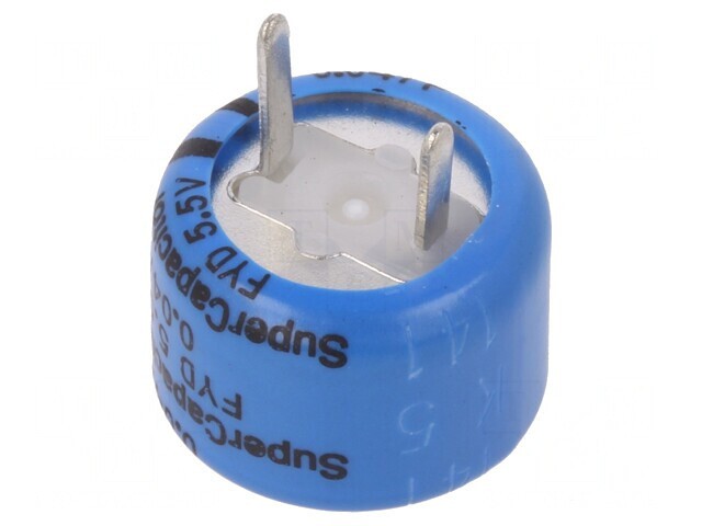 Supercondensator THT 0.047F 5.5V 5.08mm
