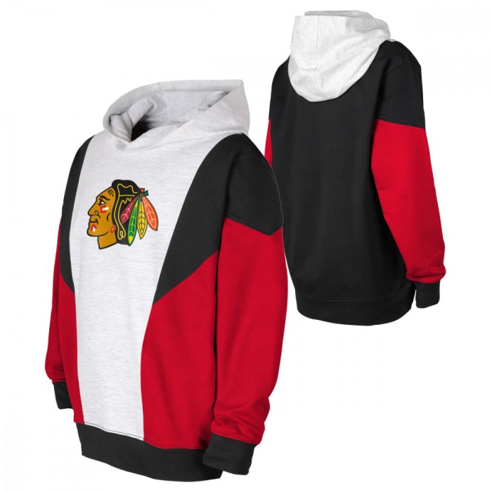 Chicago Blackhawks hanorac cu glugă pentru copii Champion League Fleece Hood - Dětsk&eacute; XL (14 - 16 let)