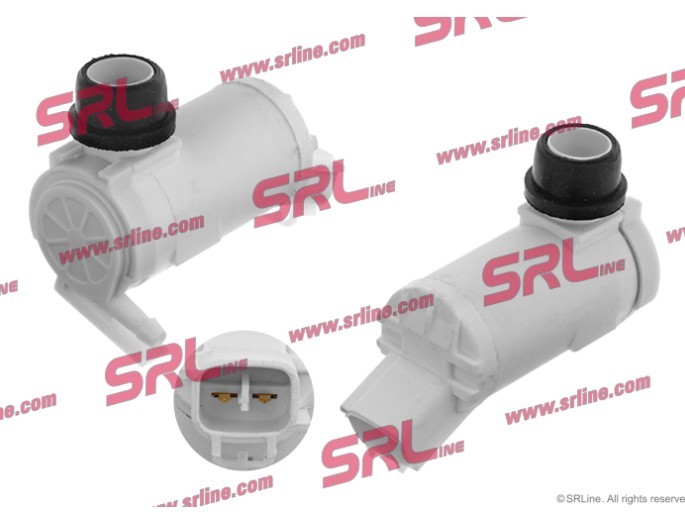 Pompa spalator HONDA ACCORD (CU2), 03.2008-03.2011, CITY (GM), 02.2009-12.2013; CIVIC (FB) HB/ESTATE, 01.2012-08.2017, SRLine, Pompa mono,