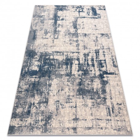 Covor L&acirc;nă NAIN Abstracția, vintage, 7005/51655 bej / albastru, 80x150 cm